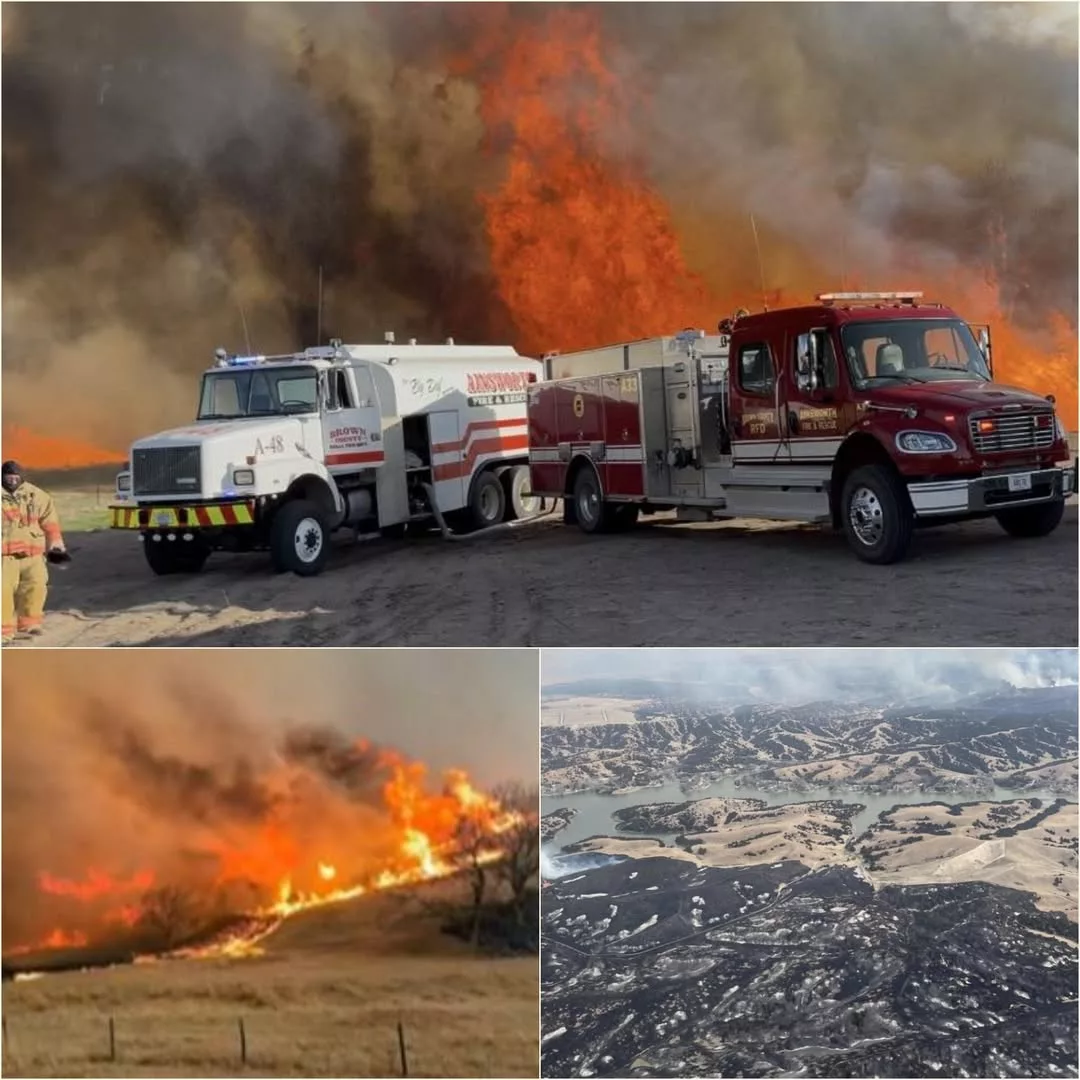 Cover Image for 🚨 INFERNO IN THE HEARTLAND: Nebraska Battles Devastating Wildfires as Hundreds of Thousands of Acres Burn