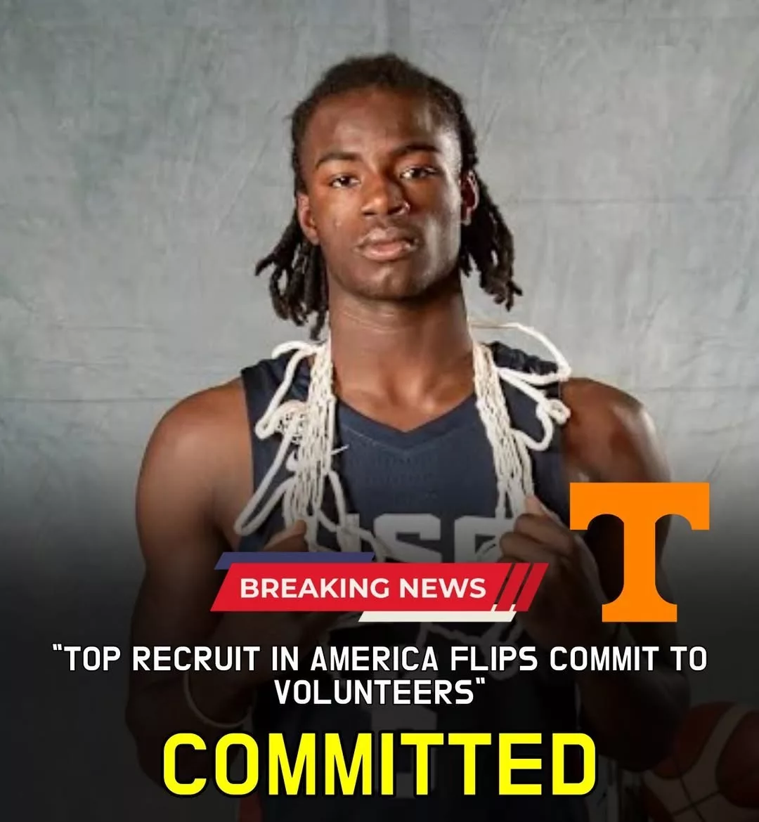 Cover Image for 👀 SHOCKING FLIP: No. 1 Recruit in America Commits to Tennessee Volunteers men’s basketball — College Basketball Landscape Just Changed Overnight