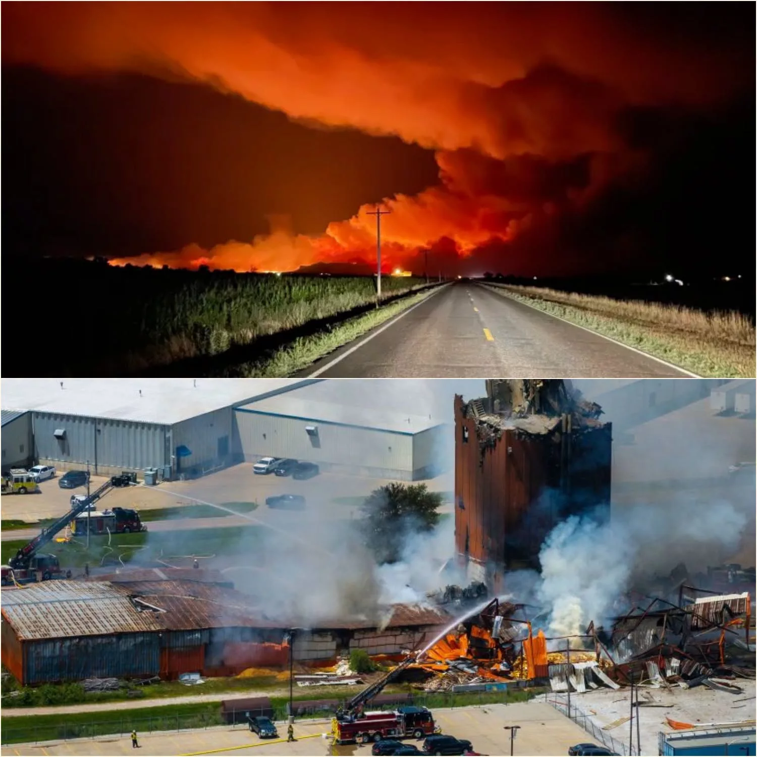 Cover Image for 🔥 BLOOMINGTON INFERNO: Massive Blaze Destroys Abandoned Motel, Nine Departments Respond