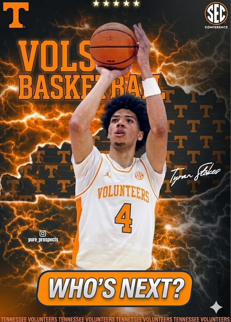 Cover Image for BREAKING: Welcome the No. 1 player in the Class of 2026, to the Tennessee Volunteers basketball program