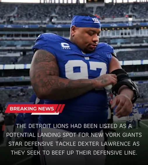 Cover Image for 🚨 TOUGH BREAK: The Detroit Lions have reportedly received devastating news regarding their $90 million star defensive tackle — a situation that could have major implications for the team’s plans this season.  Details are still emerging, but early reports suggest this setback could impact both performance and long-term expectations. Fans are already reacting with concern as questions grow about how the team will respond.  👉 What exactly happened to the Lions’ key defensive star? The full story is unfolding… and it could change everything moving forward.