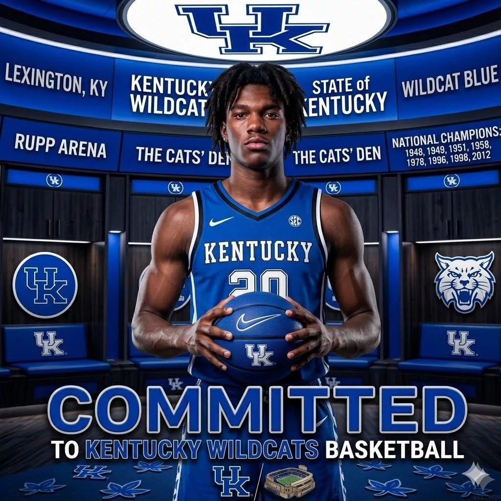 Cover Image for Breaking News: Nation’s No. 1 Star Player has officially committed to the Kentucky Wildcats basketball program, adding significant talent to their roster and…