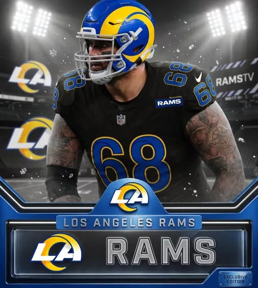 Cover Image for 🔥 BLOCKBUSTER MOVE: As confirmed by Ian Rapoport, a veteran cornerstone offensive tackle — widely considered one of the most “reliable” and toughest in the league — is expected to join the Los Angeles Rams on a 2-year, $38 million deal.  This isn’t just a signing — it’s a statement. The Rams are clearly focused on protecting their offense and reinforcing the trenches with proven talent and leadership.  👉 But who is this “iron wall” coming to LA… and how big of an impact will he have on the Rams’ season? The full story is turning heads.