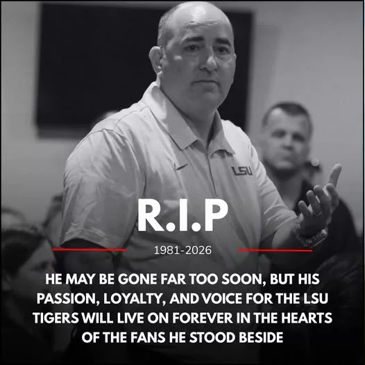 Cover Image for 💔 SAD NEWS: Chris Blair, THE LOYAL VOICE OF THE LSU Tigers, PASSES AWAY AT 45 AFTER TRAGIC ACCIDENT