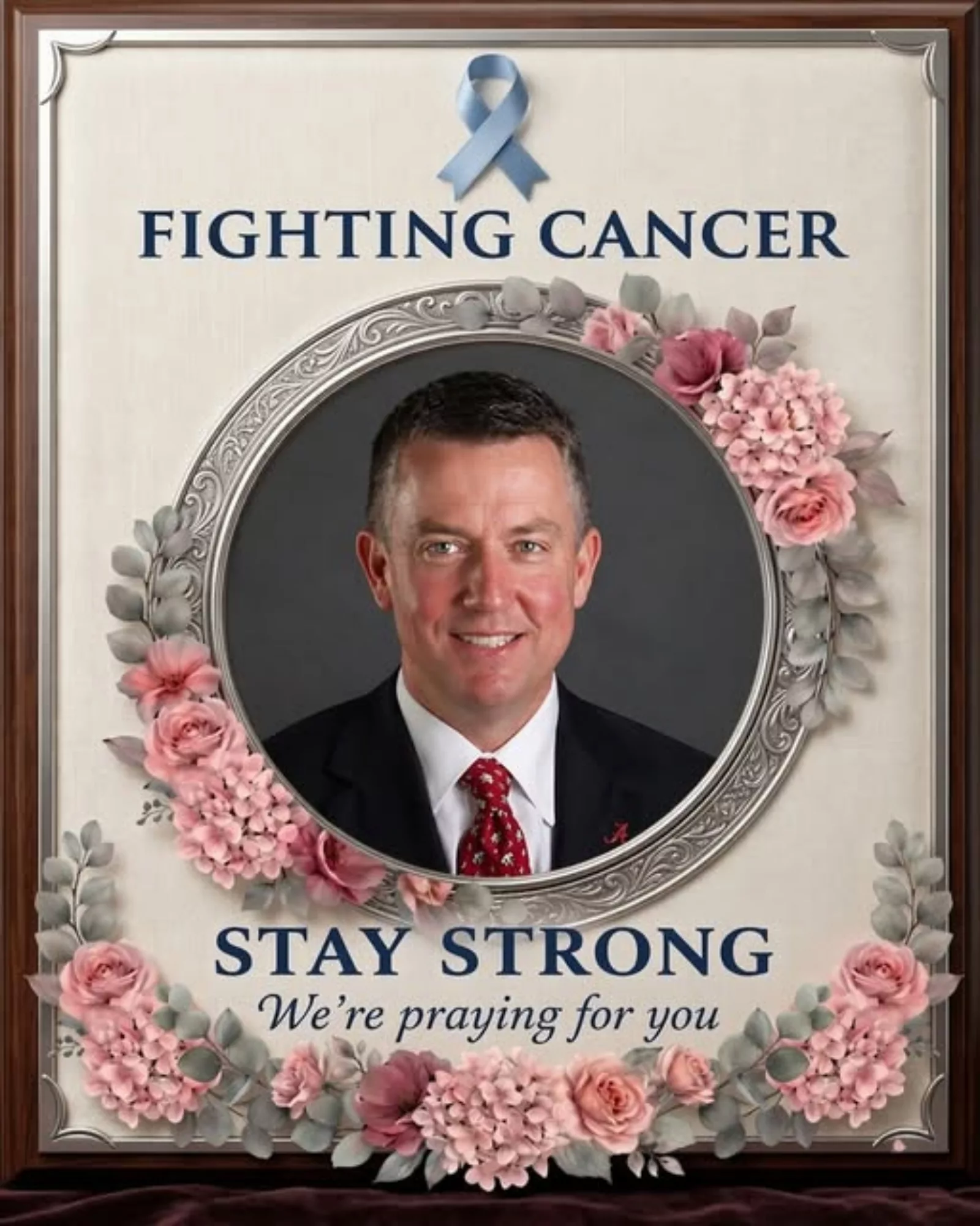 Cover Image for SAD UPDATE: Greg Byrne Facing Serious Health Battle — Alabama Crimson Tide Community Rallies in Support