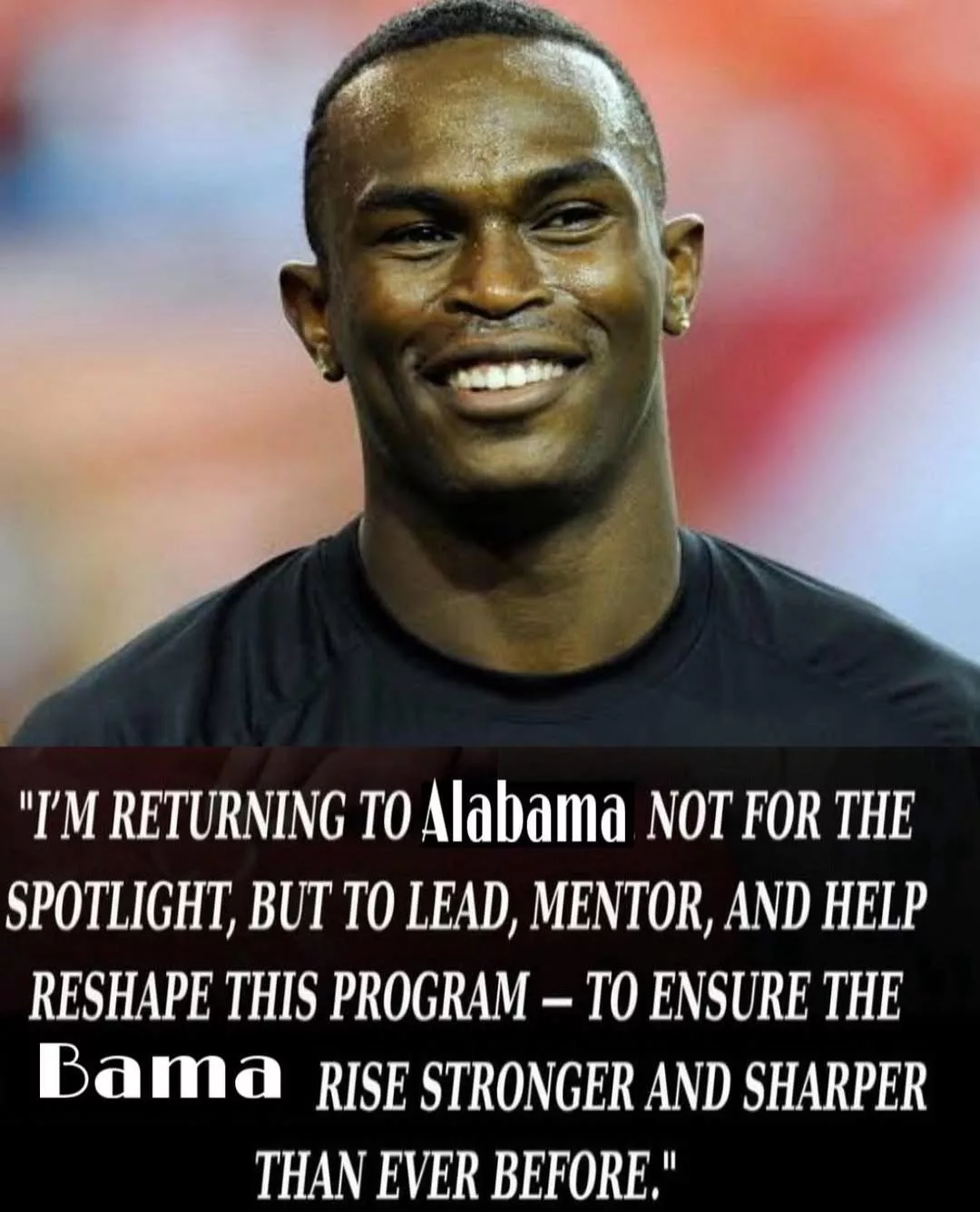 Cover Image for 🚨 HOT NEWS: Julio Jones SET TO RETURN TO Alabama Crimson Tide football — BUT IN A COMPLETELY NEW ROLE