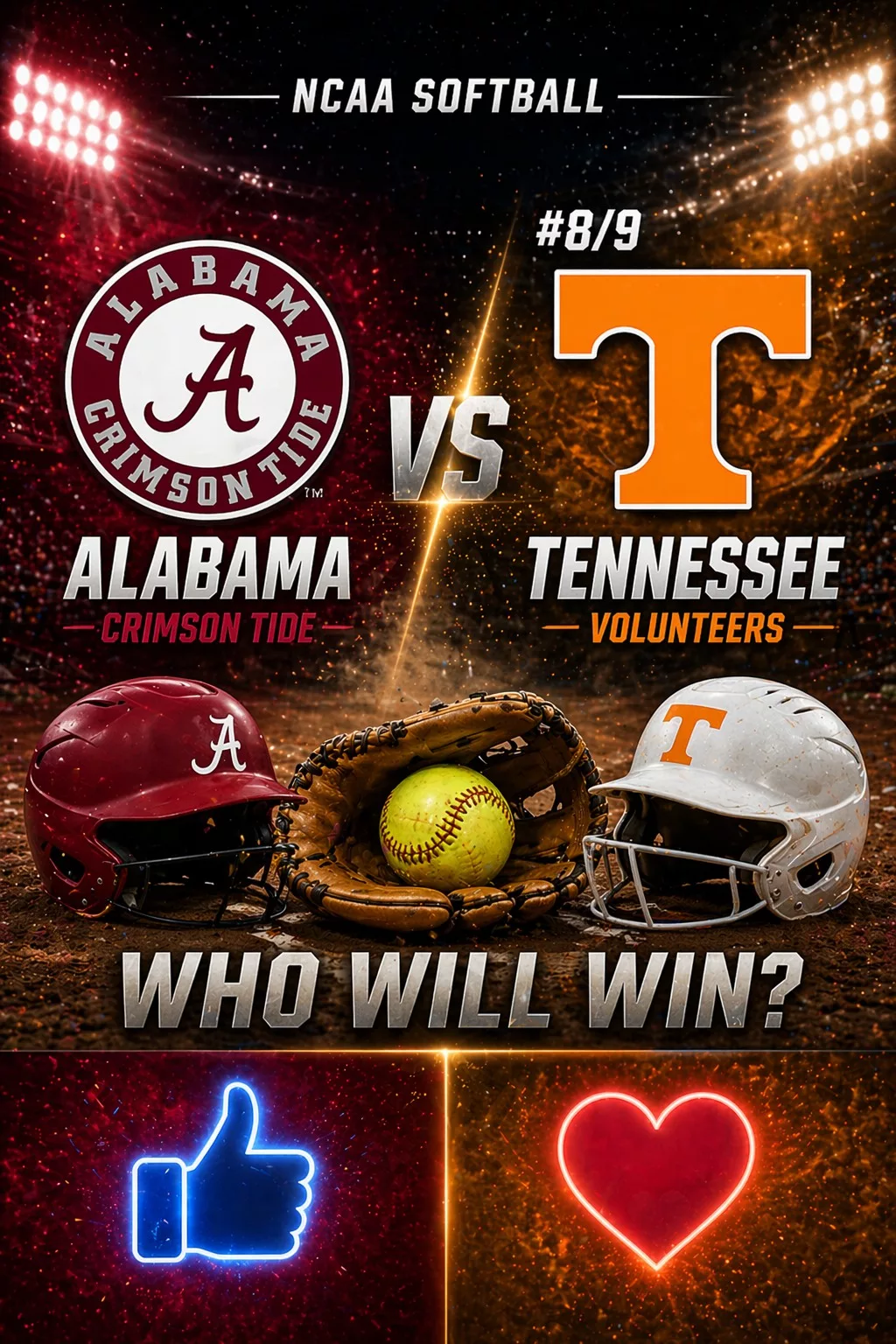 Cover Image for 🔥 MUST-WATCH MATCHUP: Alabama Crimson Tide softball vs Tennessee Volunteers softball — A CLASH THAT COULD REDEFINE THE SEASON