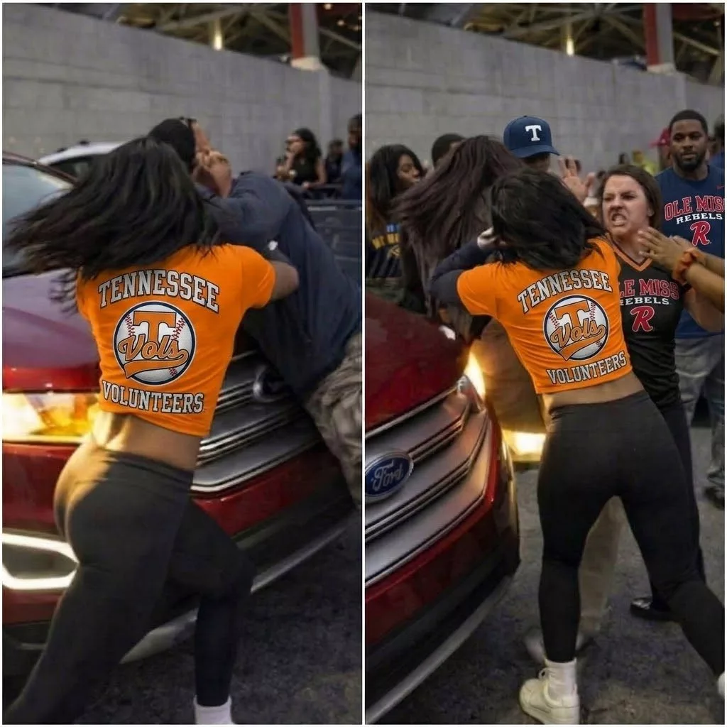 Cover Image for Two fans from the Tennessee baseball and Ole Miss sides shocked everyone after getting into one of the wildest altercations you’ll ever see.