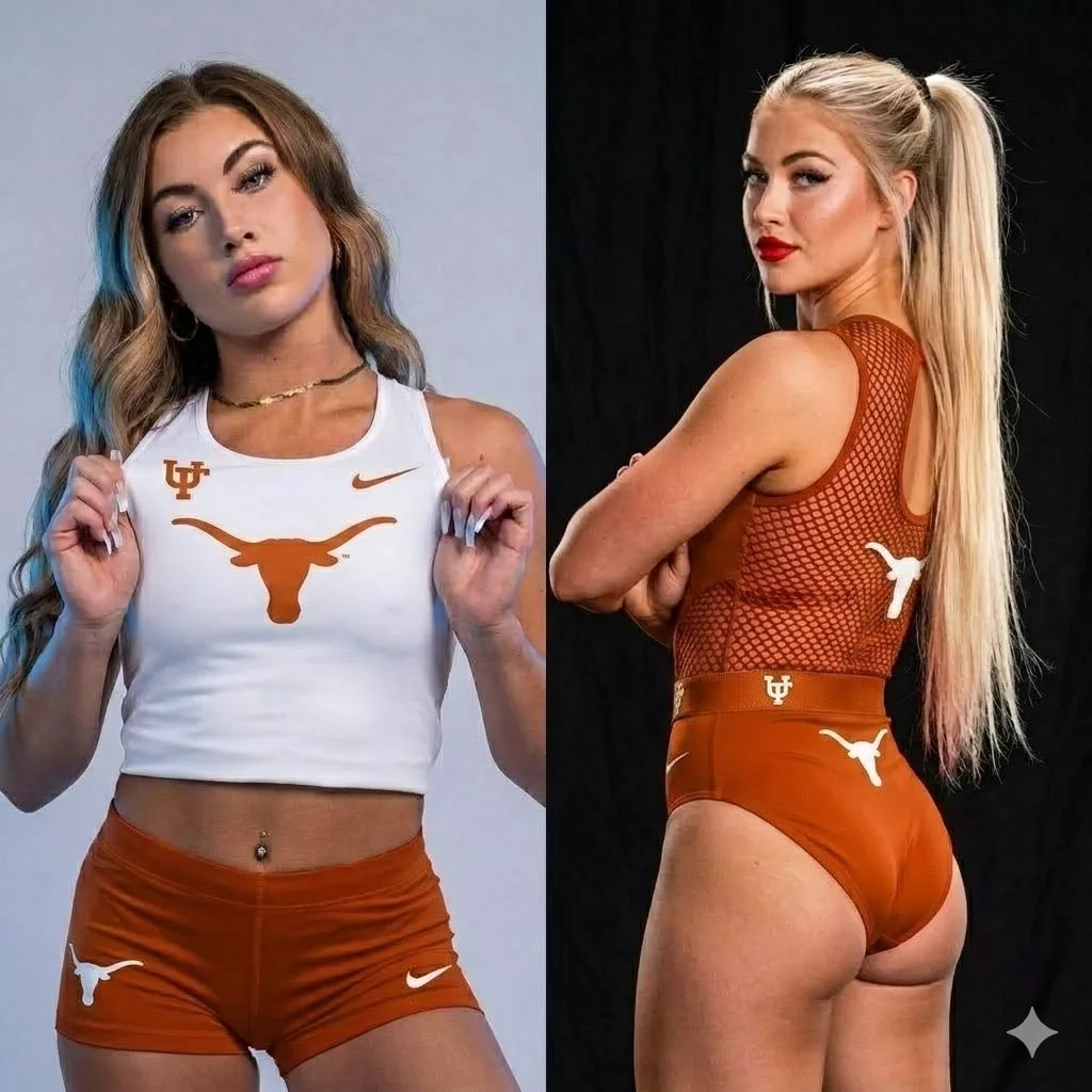 Cover Image for The Texas Longhorns cheerleaders have shocked social media after posting a bold “fully revealing” photoshoot that has already reached 7 million views on X.