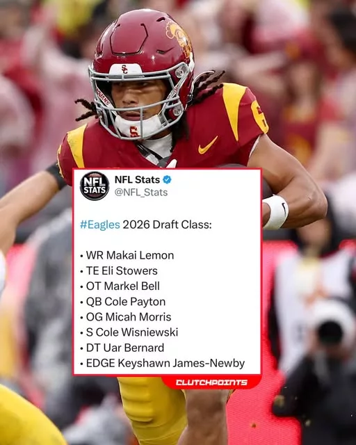 Cover Image for 🦅🔥 “Howie cooked again!”—and this time it’s with Makai Lemon 👀 Howie Roseman has Eagles fans buzzing once again after bringing in a highly promising talent for the Philadelphia Eagles. Makai Lemon brings speed, agility, and playmaking ability—exactly the kind of weapon Philly knows how to maximize. With a track record of smart moves, confidence in Howie is sky-high. But so are expectations. Will Lemon shine right away, or take time to develop into the next big star? Another steal… or a bold gamble? 👀