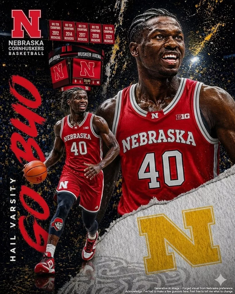 Cover Image for 🚨 BREAKING: NATION’S NO. 1 DEFENSIVE CENTER SHOCKS COLLEGE BASKETBALL — COMMITS TO Nebraska Cornhuskers men’s basketball OVER Creighton Bluejays men’s basketball, Kansas Jayhawks men’s basketball, AND Iowa Hawkeyes men’s basketball