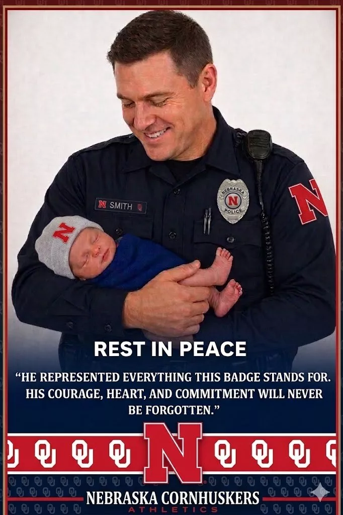 Cover Image for R.E.S.T IN P.E.A.C.E: Nebraska Cornhuskers football police officer David Rodriguez, a familiar face at Memorial Stadium for many years, has tragically passed away after a devastating crash.