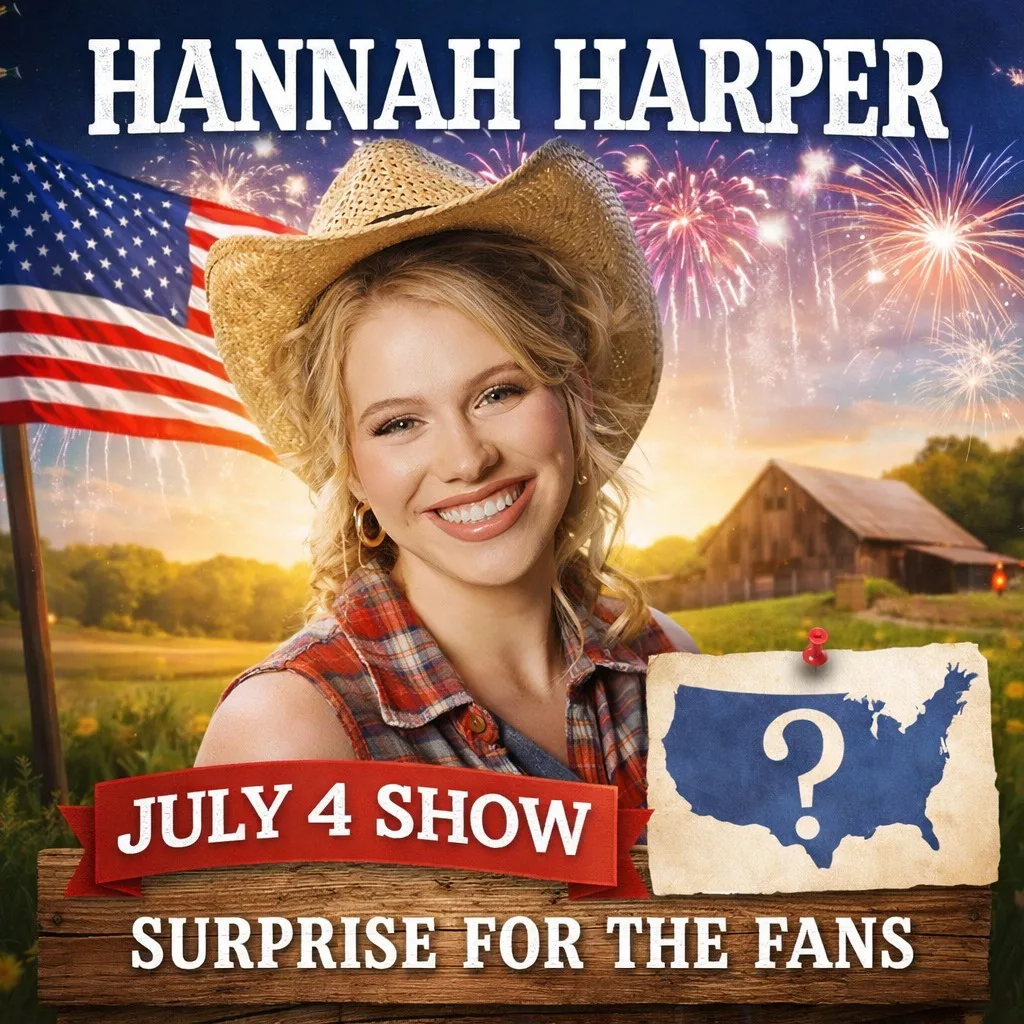 Cover Image for Hannah Harper’s Star Is Rising — And Her Next Big Move Could Bring the Celebration to Your City. Hannah Harper is turning heads on American Idol, but she is already planning something even bigger—a Fourth of July performance where fans choose the city