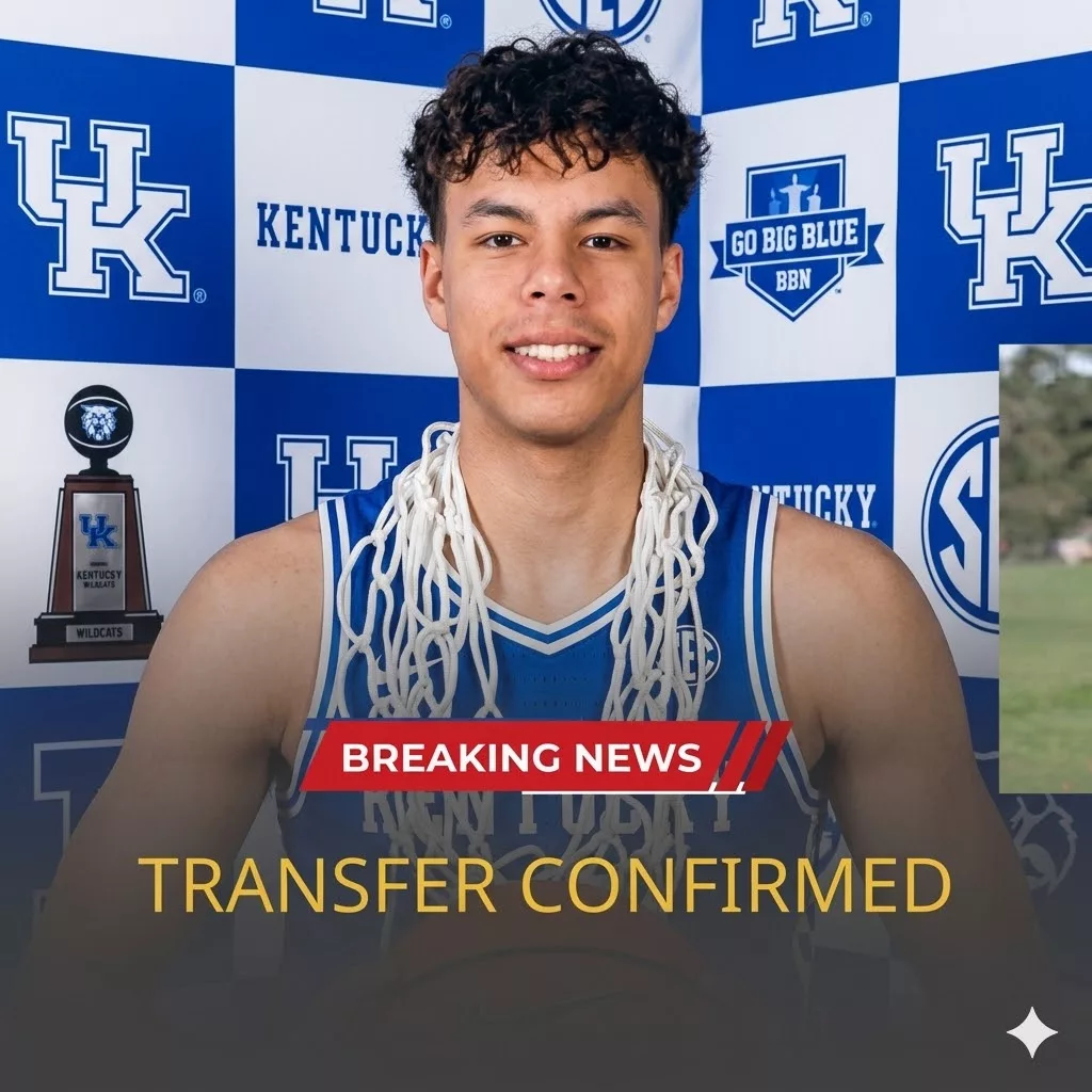 Cover Image for BREAKING NEWS: A 4-star small forward (SF) has shocked the college basketball world by officially committing to join the Kentucky Wildcats men’s basketball under head coach Mark Pope.