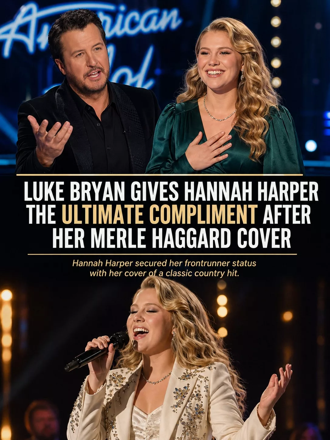 Cover Image for More Than Just a Song: Why Hannah Harper’s Merle Haggard Cover Left the Crowd Speechless!