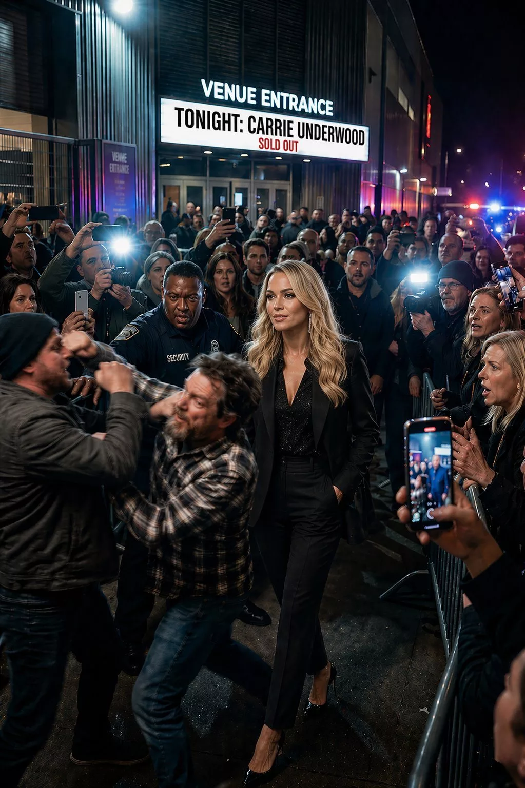 Cover Image for Two fans of Carrie Underwood shocked everyone as they got into one of the craziest altercations you’ll ever see, turning the area outside the venue into a chaotic scene after today’s show, with tensions boiling over and a heated confrontation drawing a stunned crowd.