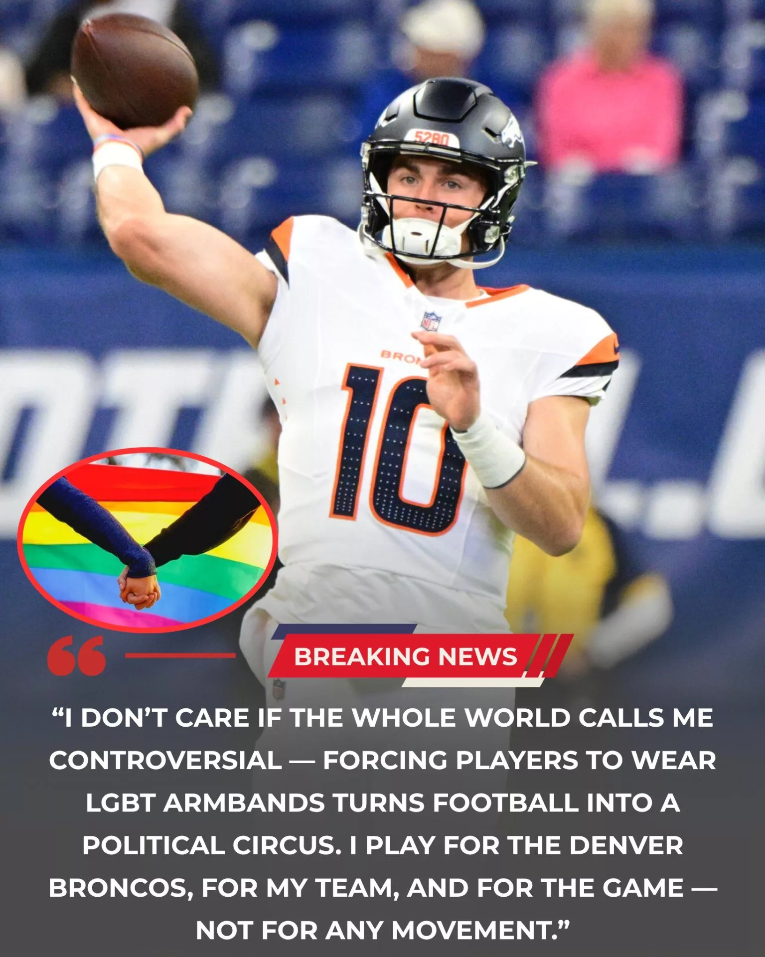 Cover Image for 🚨 BREAKING: Bo Nix Sparks Nationwide Debate with Controversial Statement