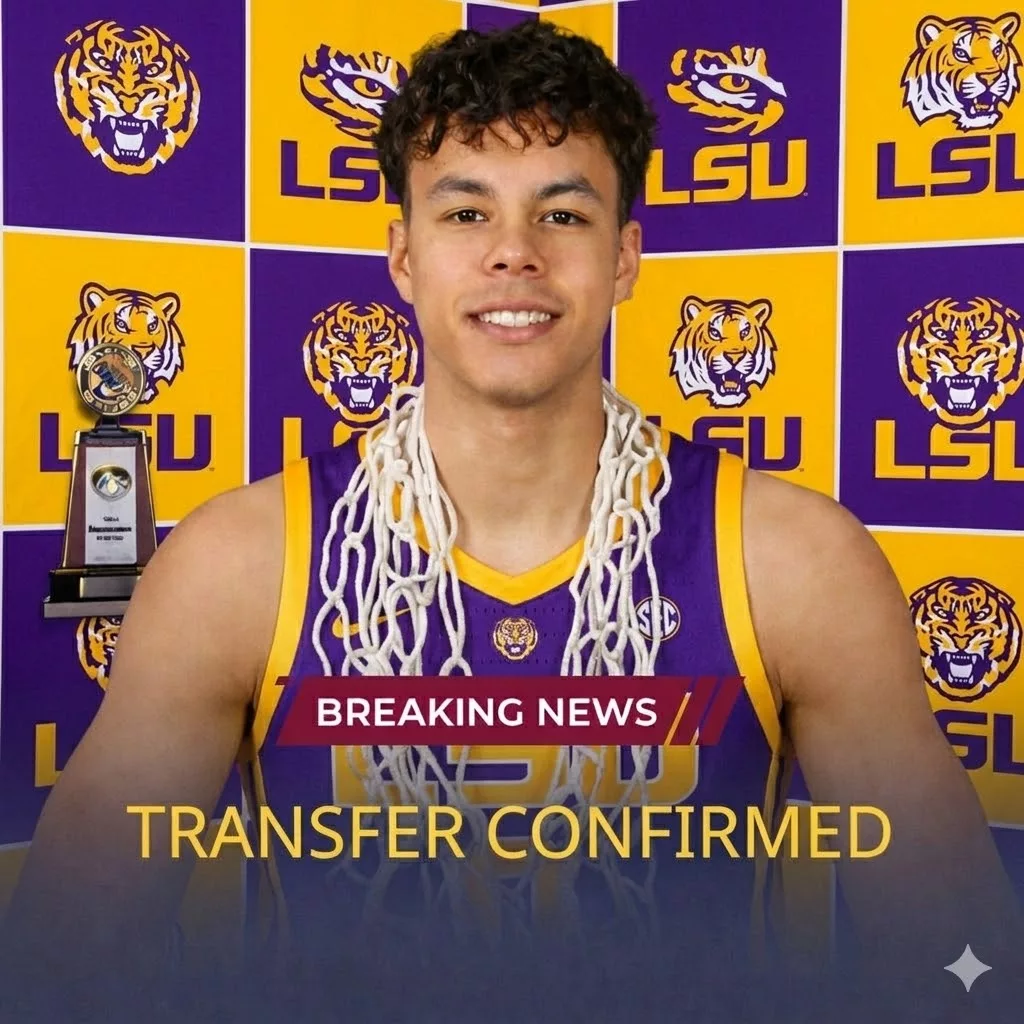 Cover Image for 🚨 BREAKING NEWS: A 4-Star Small Forward Stuns the Basketball World with Commitment to LSU Tigers