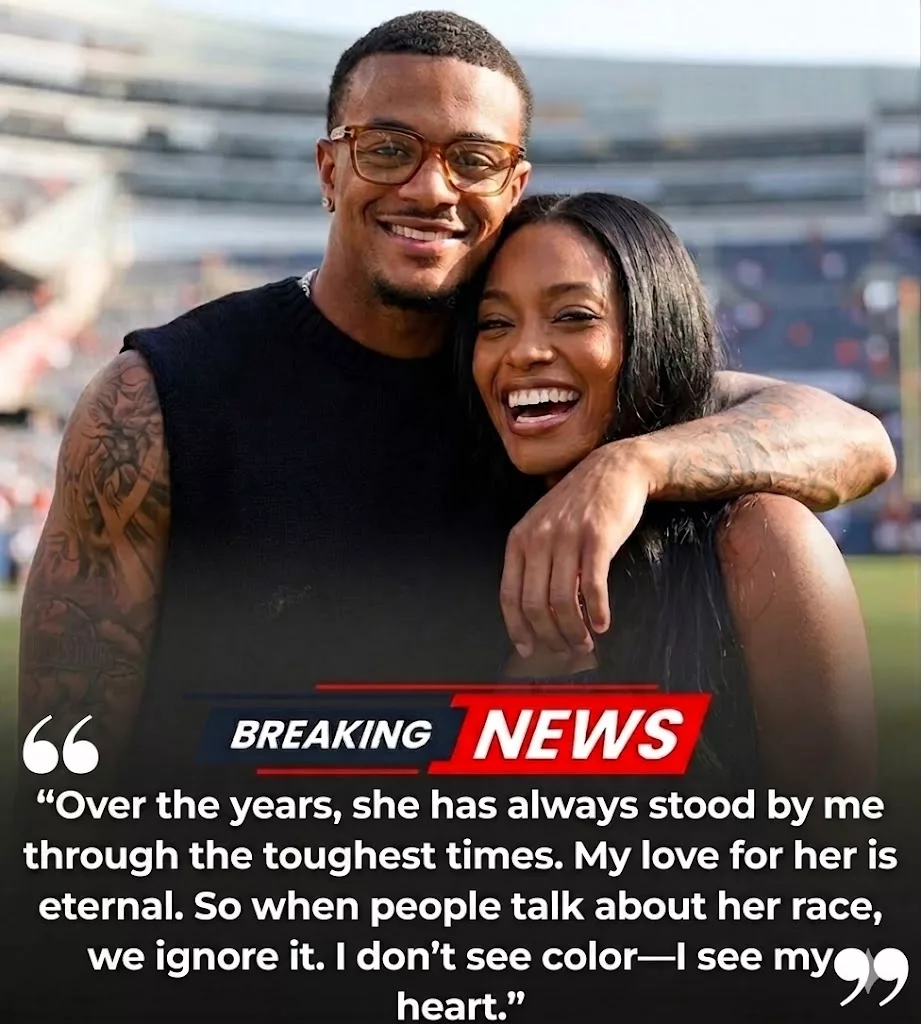 Cover Image for 🏈💬 Patrick Surtain II Speaks Out Amid Engagement Backlash: “I See the Soul, Not the Color.”