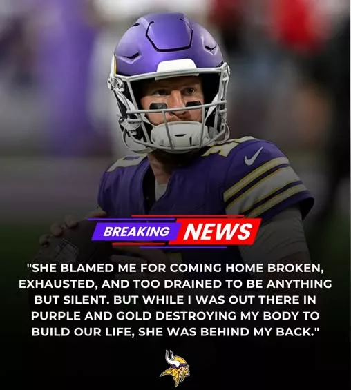 Cover Image for 🕵️‍♂️ Behind the Helmet: A Vikings Star’s Painful Truth