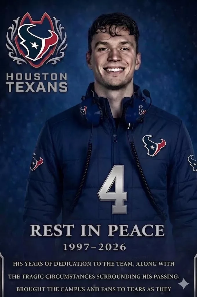 Cover Image for 🚨 SAD NEWS: Martin, a Respected Member of the Houston Texans, Dies at 28 in Tragic Act of Courage