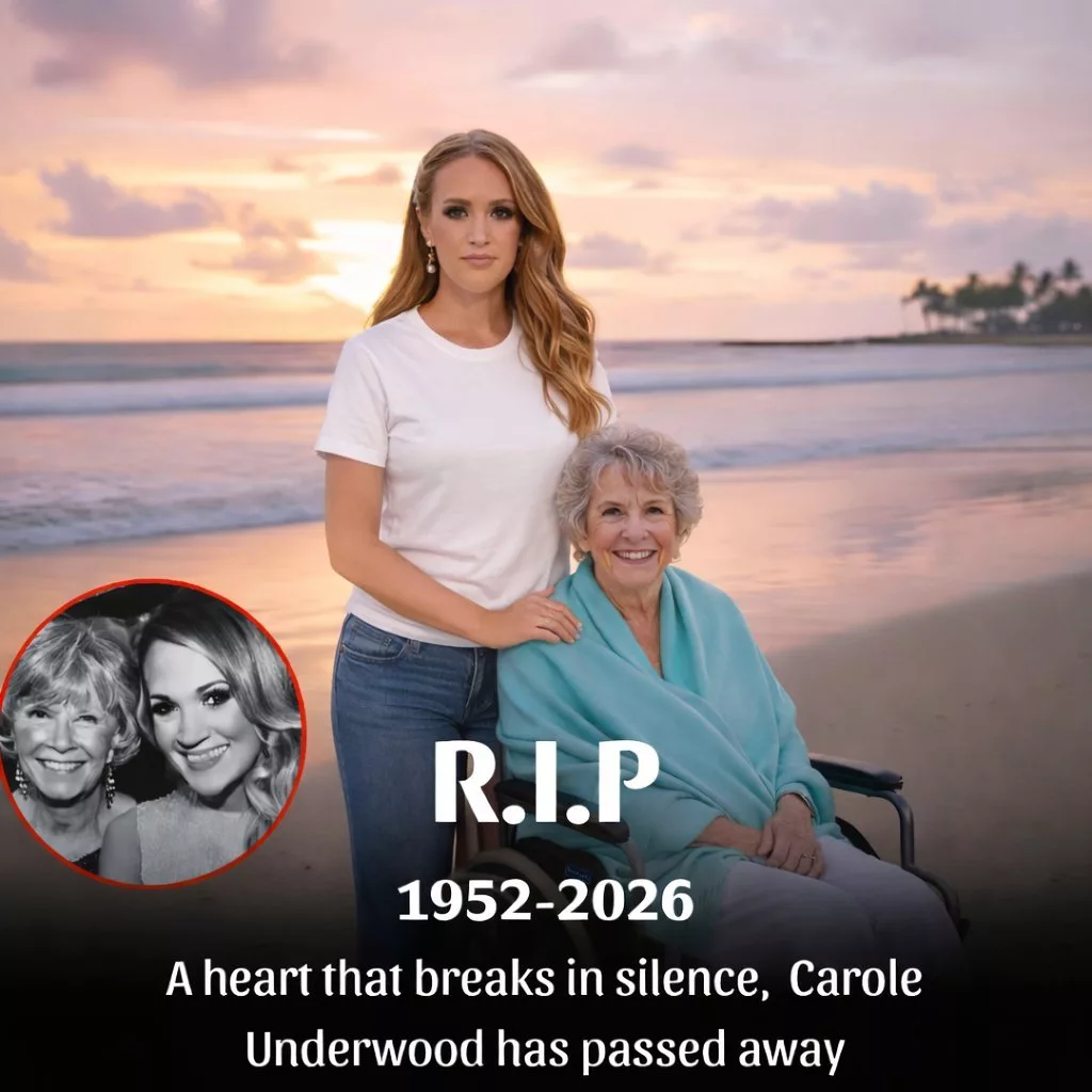 Cover Image for Her mother’s final sunset: Carrie Underwood canceled all her plans just to hold Carole Underwood’s hand one last time