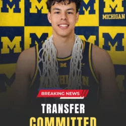 🚨 BREAKING NEWS: A 4-star small forward (SF) has shocked the college basketball world by officially committing to join the Michigan Wolverines Basketball under head coach Dusty May