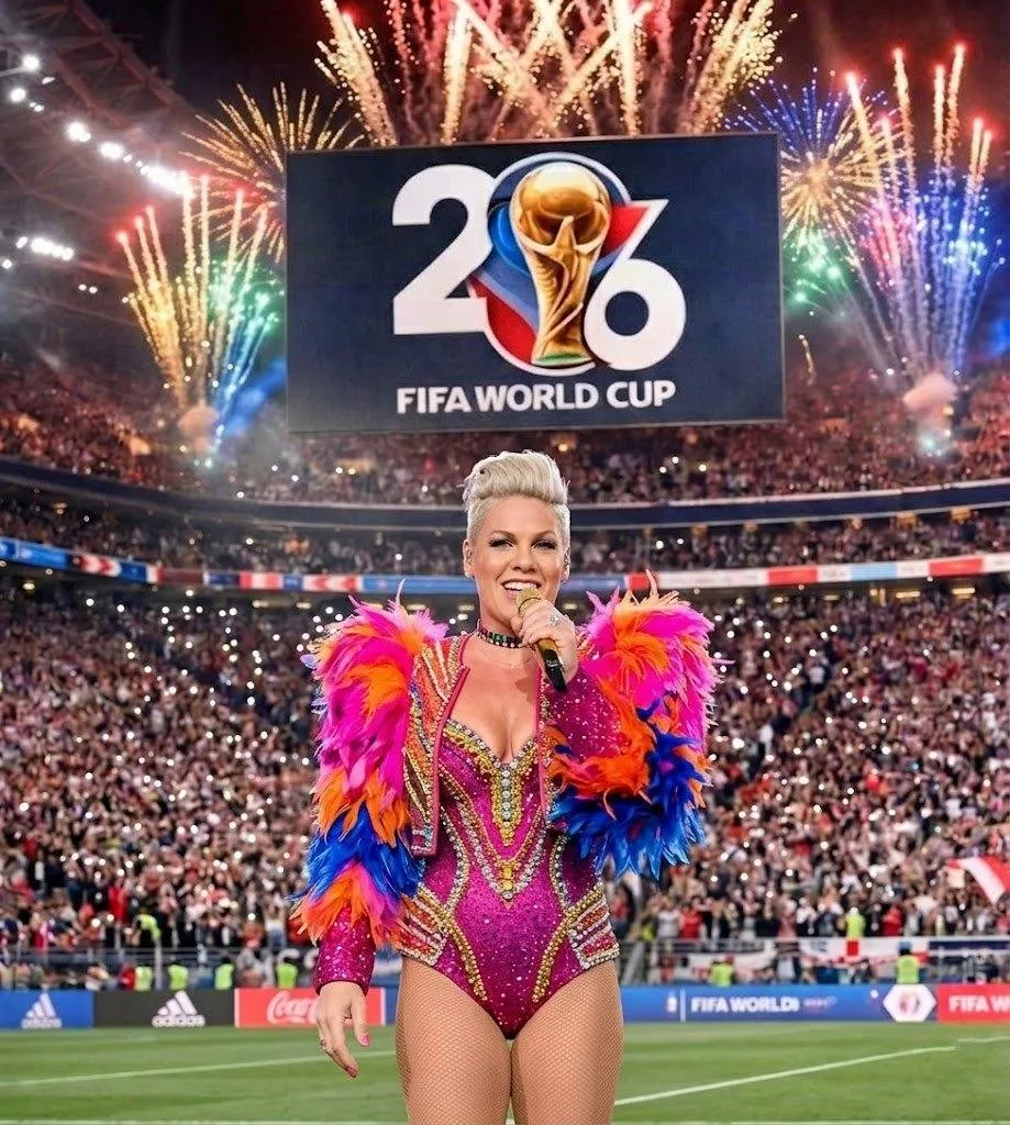 Cover Image for 🚨 OFFICIAL: History in the Making — P!nk Set to Take Over the 2026 World Cup Opening Stage!