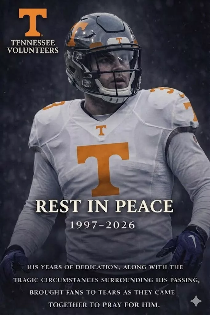 Cover Image for SAD NEWS: Tennessee Vols Community Mourns Tragic Loss of Former Star at Just 28