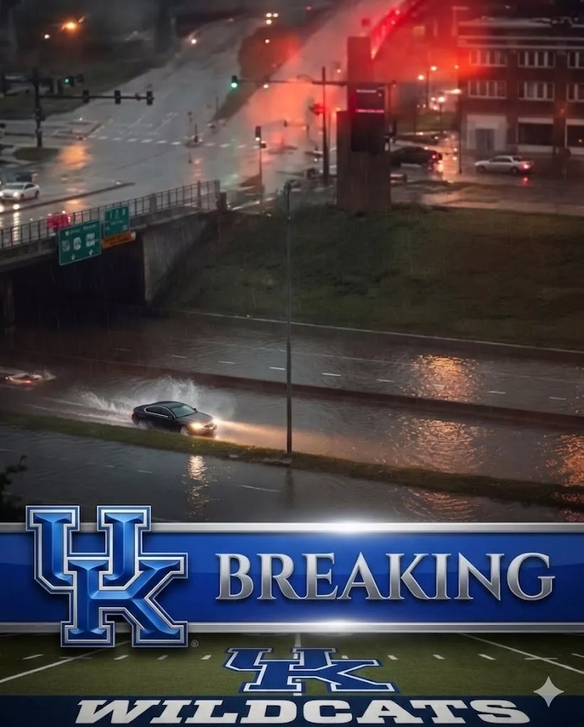 Cover Image for BREAKING: Tragic Flooding in Downtown Kansas City Claims Life of Child Linked to Kentucky Wildcats Star
