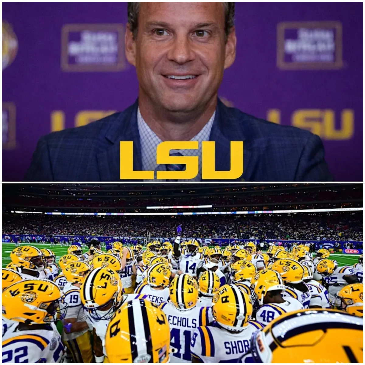 Cover Image for 💰 “$40 MILLION BET” — LSU Tigers Goes All-In on Star-Studded Roster… But Will It Deliver a Championship?