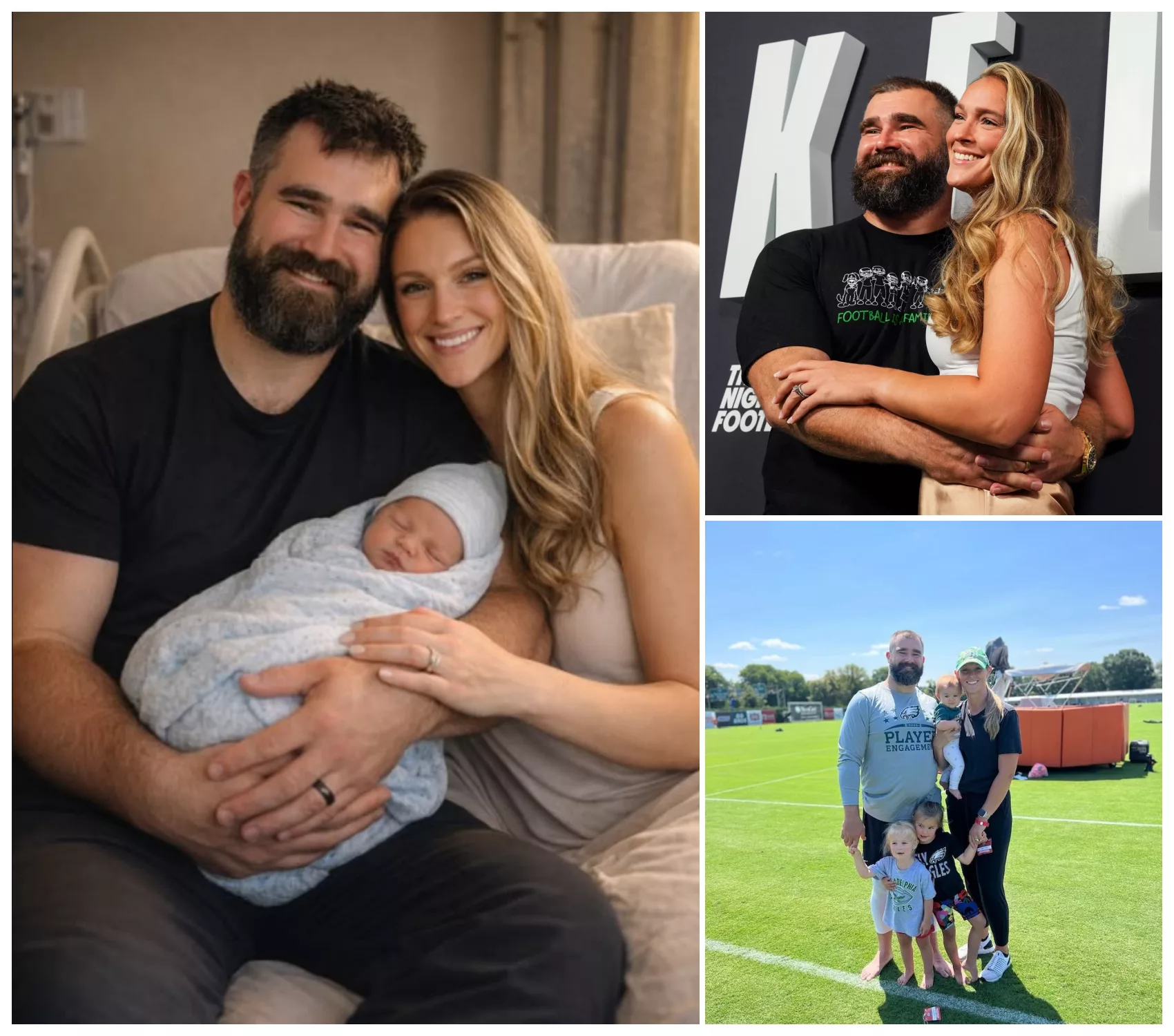 Cover Image for 💙 A heartwarming moment that has fans smiling everywhere…  Jason Kelce and Kylie Kelce have welcomed their baby boy, opening a beautiful new chapter filled with love and meaning. This joy isn’t just theirs — it’s something that resonates with everyone who has followed their journey.  From the football field to family life, Kelce continues to inspire — and now, he’s embracing his role as a father once again.  There’s even more to this special moment that has people emotional and curious… 👀