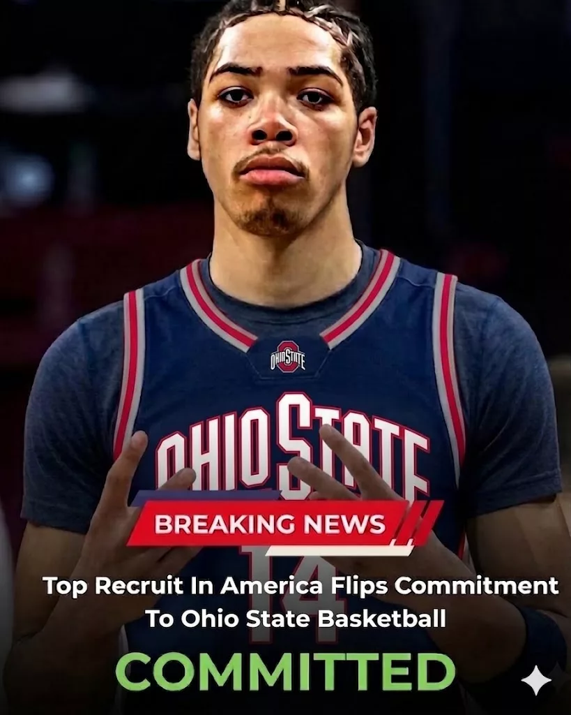 Cover Image for THE ULTIMATE NEWS: Top Recruit in America Flips Commitment to Ohio State Buckeyes Basketball