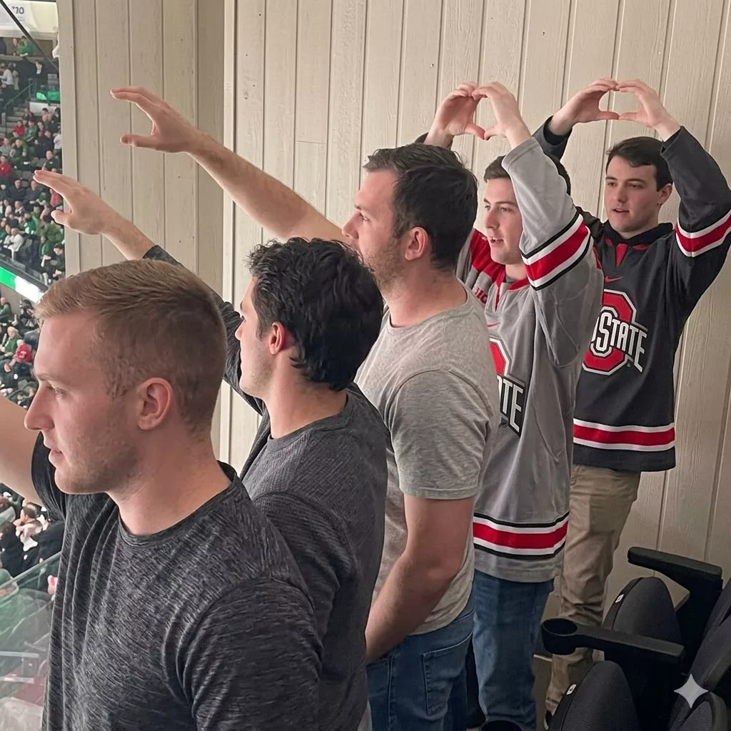 Cover Image for Ohio State Buckeyes fans are under investigation after shocking footage shows them performing a Nazi salute at a game [VIDEO]