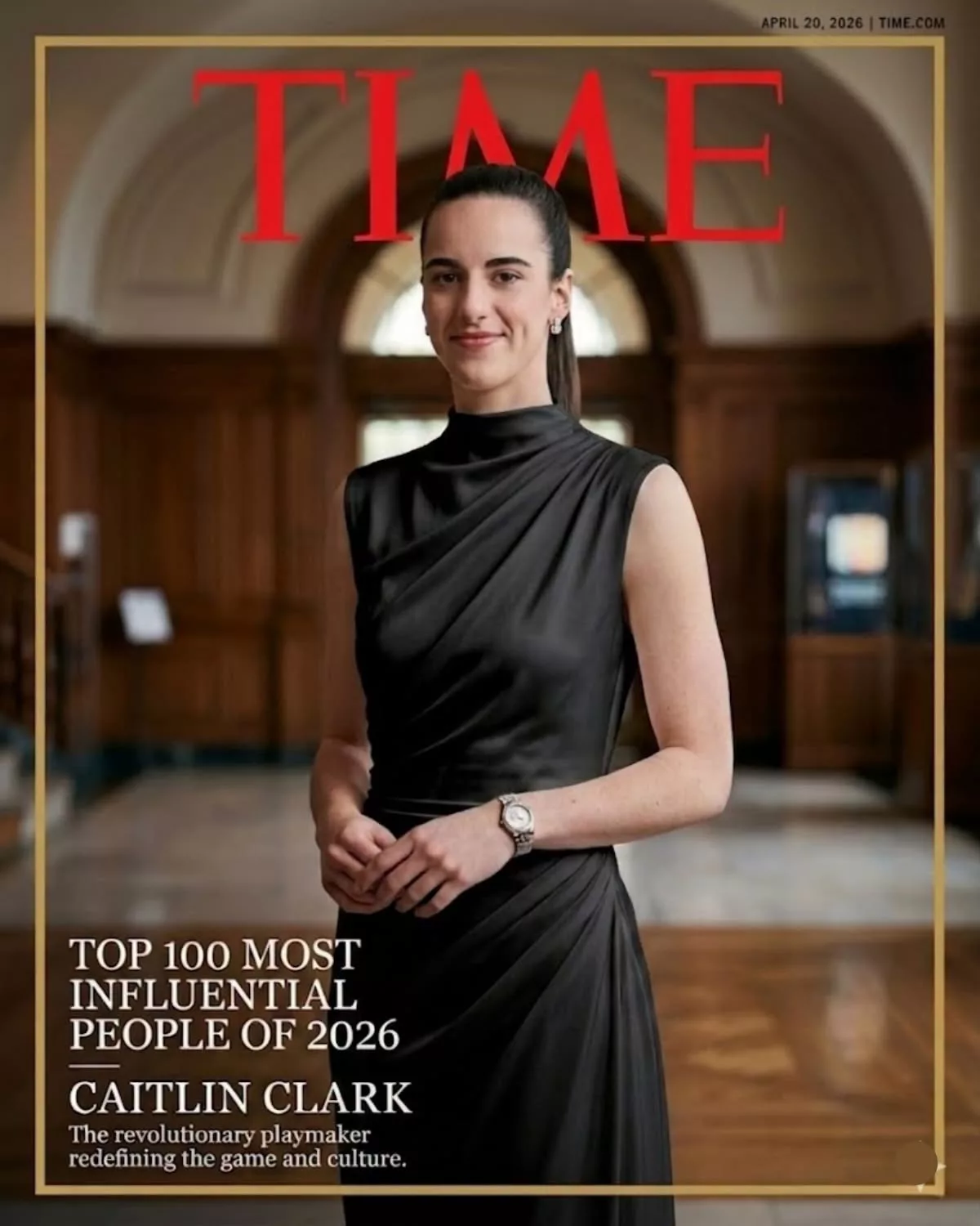 Cover Image for BREAKING NEWS: Caitlin Clark has just been honored by TIME magazine, named among the 100 most influential figures in the world — a recognition that celebrates her rising leadership and global impact across a new generation of fans.