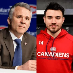 Head coach of the Montreal Canadiens, Martin St. Louis, has spoken out strongly in defense of Nick Suzuki: