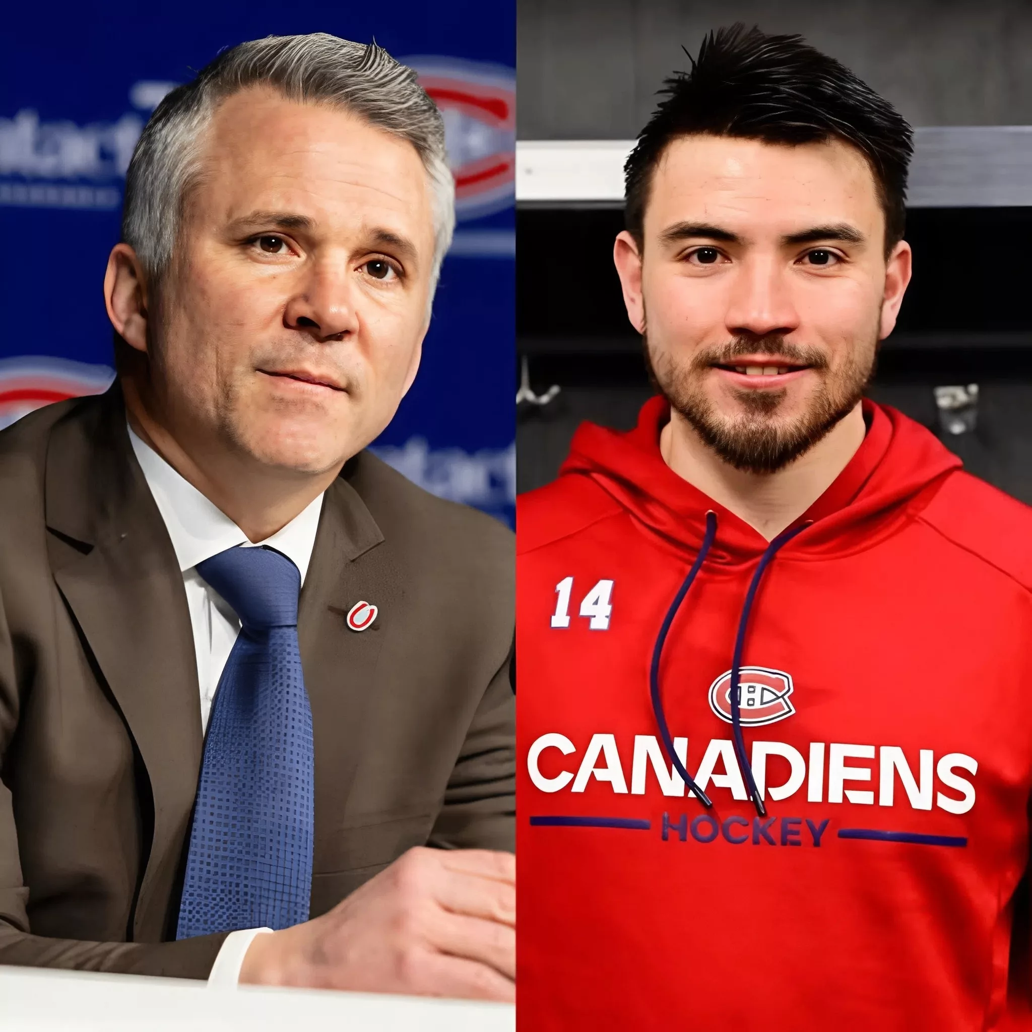 Cover Image for Head coach of the Montreal Canadiens, Martin St. Louis, has spoken out strongly in defense of Nick Suzuki: