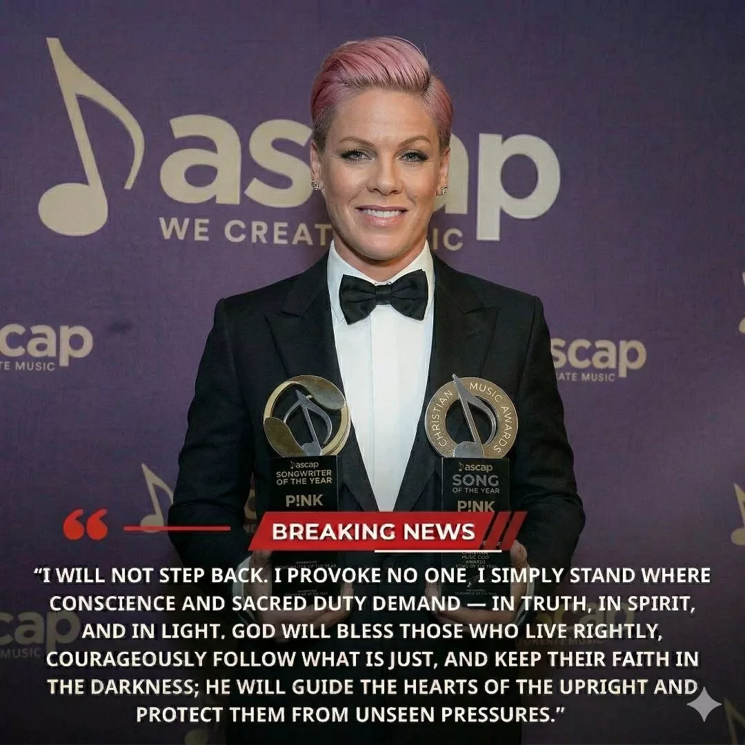 Cover Image for P!NK GOES LIVE AT 3 A.M. WITH AN URGENT MESSAGE