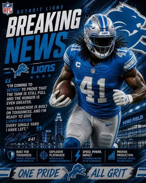 Cover Image for 🚨 Things escalated FAST in the NFL… just hours after the New Orleans Saints reshaped their backfield, the Detroit Lions made a bold move of their own 👀  A 10,000+ yard, 5-time Pro Bowl star is suddenly headed to Detroit — and this could completely change the balance of power in the NFC.  Veteran production. Proven consistency. Big-game experience.  👉 Is this the final piece for a serious Super Bowl push in Detroit… or just the beginning of something even bigger? Don’t miss what’s coming next.