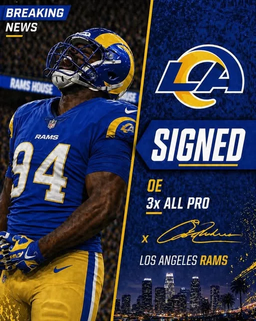 Cover Image for 🚨 BIG ENERGY coming out of L.A.! 👀 According to Adam Schefter, the Los Angeles Rams just got a major boost after a $146M Pro Bowler sent a loud and clear message — he wants in. Not just any move… he’s reportedly eyeing L.A. with one goal: chasing his FIRST Super Bowl 🏆 Confidence. Urgency. Championship mindset. 👉 Could this be the piece that pushes the Rams over the top? The full story behind this message is even more intense.