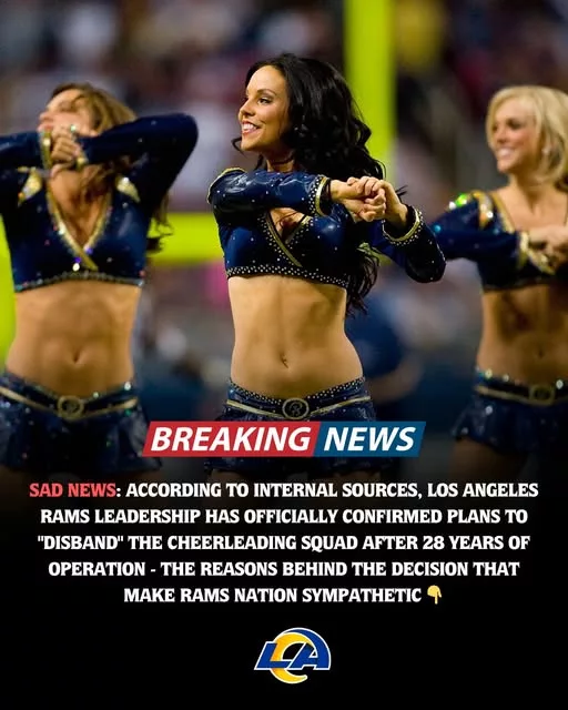 Cover Image for 🚨 SHOCKING CHANGE IN LA… BUT THERE’S MORE TO THE STORY 🚨 After nearly three decades, internal sources say the Los Angeles Rams are planning to officially disband their cheerleading squad — a move that’s already stirring strong emotions across Rams Nation. 💙💛 At first glance, it feels like the end of a beloved tradition. But behind the decision lies a deeper, more complex reason that’s starting to shift how fans see it. Some insiders say this isn’t just about change… it’s about redefining identity and focusing fully on football. Still, after 28 years of memories, performances, and community impact — this won’t be easy to accept. 👉 The real reason behind the decision might surprise you…