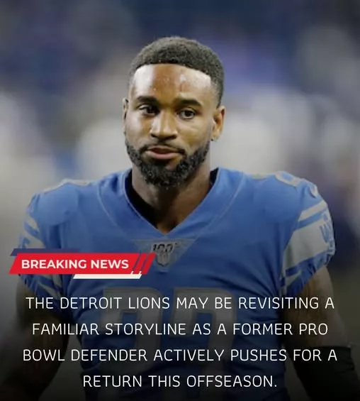 Cover Image for 🦁 “DETROIT CITY… I’M COMING HOME.” 👀  Those words reportedly came from a former Detroit Lions veteran who is now pushing hard behind the scenes for a dramatic return to the franchise he once called home 😳  Sources say the ex-Lions star believes Detroit finally has everything needed to compete for a Super Bowl — and he desperately wants to be part of the championship run before his career ends.  What’s making fans even more emotional is the strong connection he still has with the city, the locker room culture, and the fan base that never stopped supporting him. Team insiders reportedly aren’t ruling anything out 👀  Now speculation is exploding across social media about whether Brad Holmes and Dan Campbell could actually make this reunion happen.  👇 Full details on the veteran reportedly trying to return to Detroit — and why this move could become one of the biggest feel-good stories of the offseason.