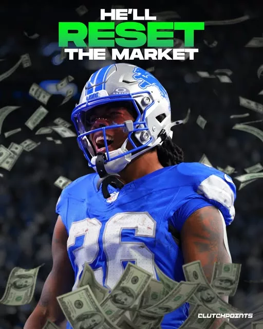 Cover Image for 🦁 Jahmyr Gibbs has been an absolute GAME-BREAKER since the moment he arrived in Detroit ⚡️  Top-tier rushing grades. Explosive runs every season. Missed tackles everywhere. And somehow… defenses STILL can’t figure him out 😳  Now the timing couldn’t be more interesting. With stars like Travis Etienne Jr. and Kenneth Walker III reportedly landing massive $40M+ contracts, league insiders believe the running back market is officially heating back up — and Gibbs may be next in line to completely reset expectations 👀  Some analysts are already warning the Detroit Lions that waiting too long could make this extension MUCH more expensive.  👇 Full breakdown on Gibbs’ insane production and why Detroit may need to move fast before his value explodes beyond control.