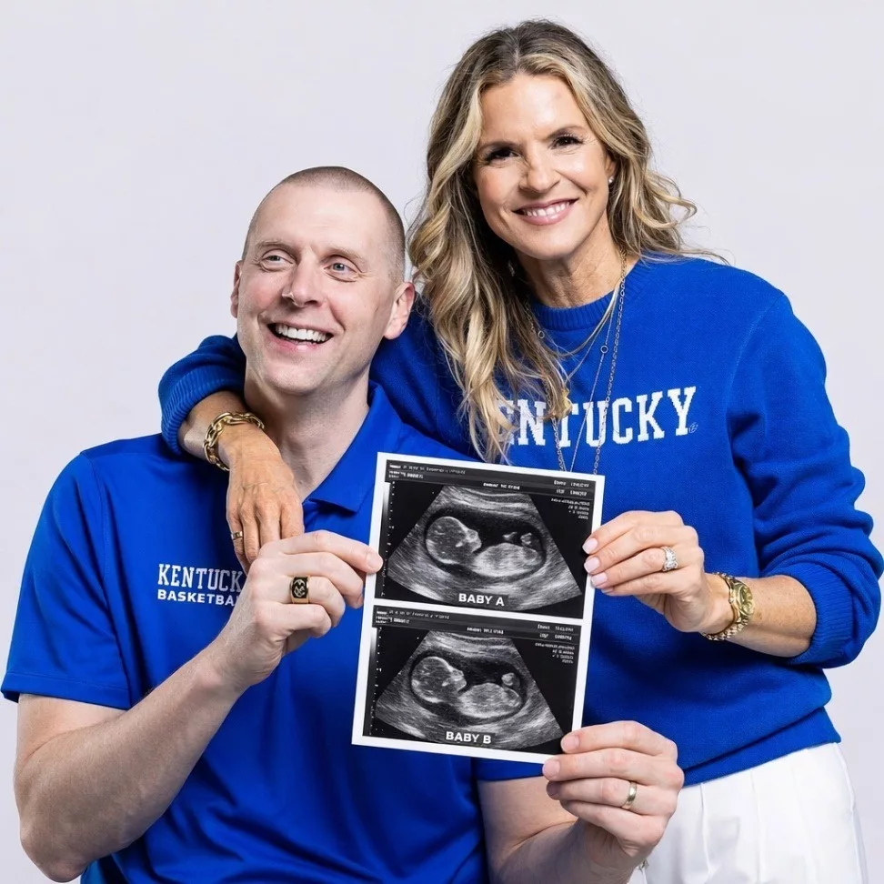 Cover Image for CONGRATULATIONS! Mark Pope and Wife, Lee Anne Pope, are sharing joyful personal news, as the couple is reportedly delighted to learn that they are expecting twins and are now eight weeks along