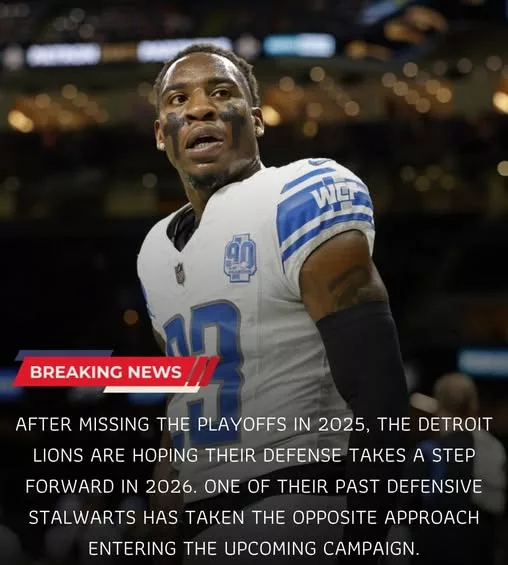 Cover Image for 🦁💔 Sad news for Detroit fans — a former Detroit Lions cornerback has officially announced his retirement from the NFL at just 28 years old 😢  Once viewed as a promising young defensive talent with speed, confidence, and playmaking upside, his career now comes to an unexpectedly early end after years of battling injuries, roster battles, and the brutal realities of professional football.  Many Lions fans still remember the flashes he showed in Detroit and are now wondering what could have been if circumstances had turned out differently 👀  Retiring at 28 is never easy, especially for a player who once dreamed of becoming a long-term NFL star.  👇 Full story on the former Lions CB’s emotional decision to walk away from football and the message he shared with fans after announcing his retirement.