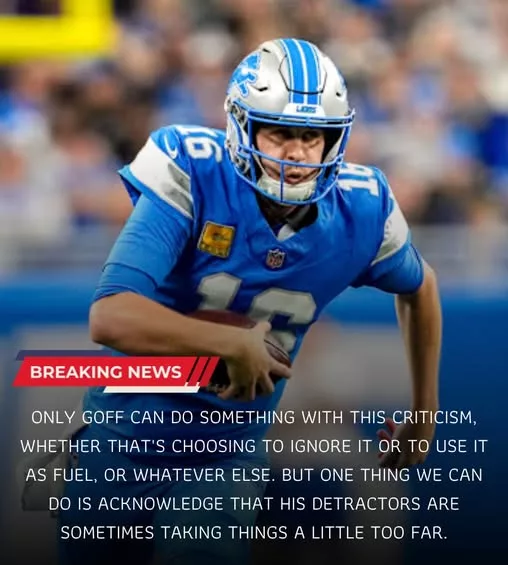 Cover Image for 🦁😂 Jared Goff might be laughing at the latest NFC North quarterback rankings heading into 2026 👀  Despite leading the Detroit Lions into the NFL elite and consistently outperforming expectations, some analysts are STILL placing younger “flashier” quarterbacks ahead of him 😳  But Lions fans are asking one simple question: How much longer can people keep doubting the guy who continues winning games, leading playoff runs, and running one of football’s most explosive offenses? 🔥  While the rest of the division keeps chasing potential, Detroit already has proven production under center.  And honestly? Goff probably sees the disrespect as motivation at this point 💪  👇 Full breakdown of the latest NFC North QB debate and why many believe Jared Goff deserves far more respect entering 2026.