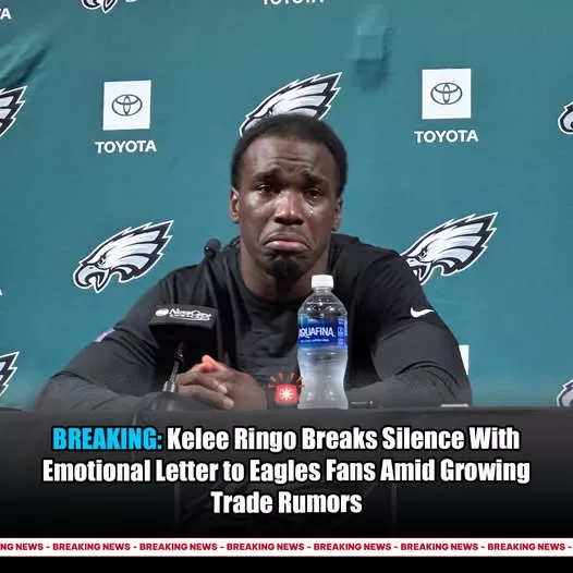 Cover Image for 🦅 After weeks of growing trade rumors and nonstop criticism, Kelee Ringo has finally broken his silence — and Eagles fans were not expecting this 😳  In an emotional message reportedly over 1,000 words long, the young defender openly apologized for his disappointing season, admitted he failed to meet expectations, and made one thing crystal clear: he does NOT want to leave Philadelphia.  Sources close to the situation say Ringo poured his heart into the letter, explaining how much the city, the locker room, and the fans mean to him. Some teammates were reportedly left emotional after reading it 👀  Now fans are divided — was this the beginning of a redemption story… or a final goodbye before a major trade?  👇 Full details on Ringo’s message and why it’s suddenly become one of the biggest stories inside the Eagles organization.