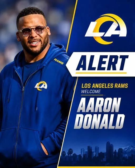 Cover Image for 💙💛 🚨BREAKING: Aaron Donald is officially RETURNING to the Los Angeles Rams 😳🔥 According to reports, the future Hall of Famer is coming back to Los Angeles in a new role as Defensive Tactical Advisor — and Rams fans are already calling it one of the biggest culture-changing moves of the offseason 👀 Even after retirement, Donald’s presence alone could completely transform the mindset of the Rams’ young defense. His leadership, preparation, intensity, and championship mentality helped define an entire era of Rams football 🏆 Now imagine the next generation learning directly from one of the most dominant defenders in NFL history… The NFC may have a serious problem. 👇 Full details on Aaron Donald’s shocking return and why players inside the Rams organization are already reacting with massive excitement.