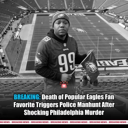 Cover Image for 🦅💔 Philadelphia is mourning tonight after heartbreaking news involving a beloved figure deeply connected to the Philadelphia Eagles family 😢  Fans across the city are sharing emotional tributes, memories, and messages of support after the tragic passing of someone many Eagles supporters considered a true fan favorite.  From unforgettable moments connected to Eagles culture to the emotional impact this person had on the community, the loss is being felt far beyond football tonight.  Several current and former players have already reacted publicly, showing just how respected and loved this individual truly was 💚  Philadelphia has always been more than a fan base — it’s a family. And tonight, that family is hurting.  👇 Full story on the heartbreaking loss, the emotional reactions pouring in across Eagles Nation, and why so many fans will never forget this beloved Philly figure.