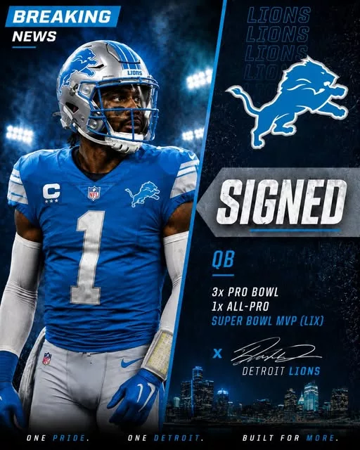 Cover Image for 🦁🚨 The Detroit Lions are suddenly being linked to a MASSIVE quarterback scenario involving a $255 million Super Bowl MVP from the Philadelphia Eagles 😳👀 According to a shocking new prediction, Detroit has been named one of the TOP landing spots if the superstar QB situation in Philly ever takes an unexpected turn 🔥 At first, many fans laughed it off… But once analysts explained WHY the Lions could actually make sense, the conversation exploded across NFL circles 💥 Elite offensive weapons. Strong offensive line. Aggressive coaching culture. Legitimate Super Bowl expectations. Some insiders believe Detroit may now be viewed as one of the NFL’s premier destinations for star players at EVERY position. And honestly? The thought of pairing another elite QB with this roster already has fans debating nonstop online. 👇 Full breakdown on the surprising prediction, why Detroit keeps getting linked to superstar talent, and how the Lions suddenly became one of football’s most attractive destinations.